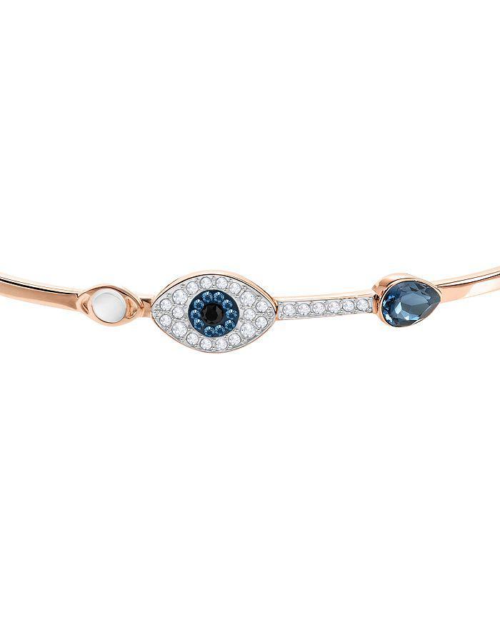 商品Swarovski|Symbolic Evil Eye Bangle Bracelet,价格¥925,第6张图片详细描述