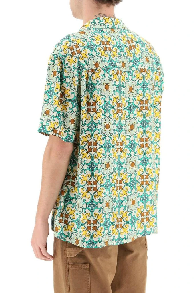 商品DROLE LE MONSIEUR|'LA CHEMISE FAÏENCE' SHIRT FEATURING ALL-OVER AZULEJOS,价格¥834,第4张图片详细描述