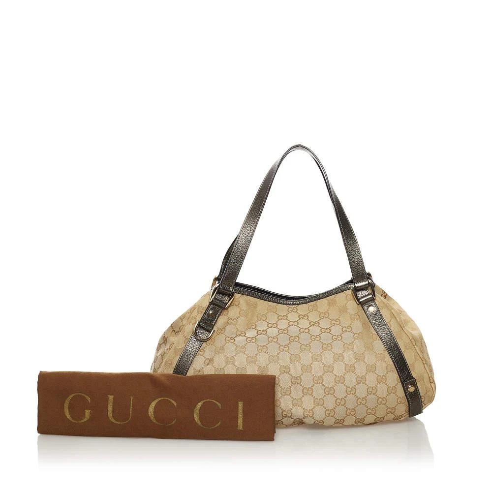 Gucci Beige/Brown/Gold GG Canvas Pelham Shoulder Bag 商品