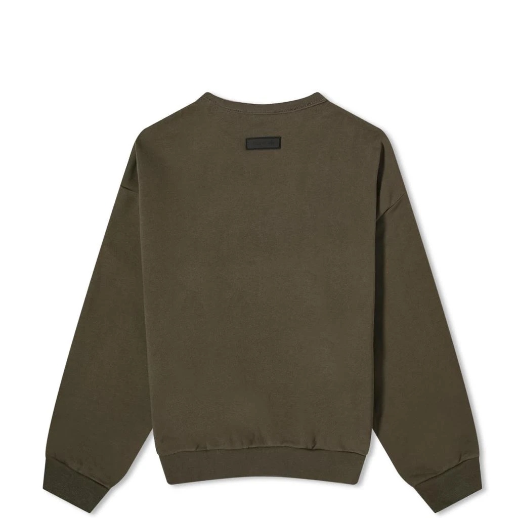 商品Essentials|Fear of God ESSENTIALS Spring Kids Tab Sweatshirt - Ink,价格¥192,第2张图片详细描述