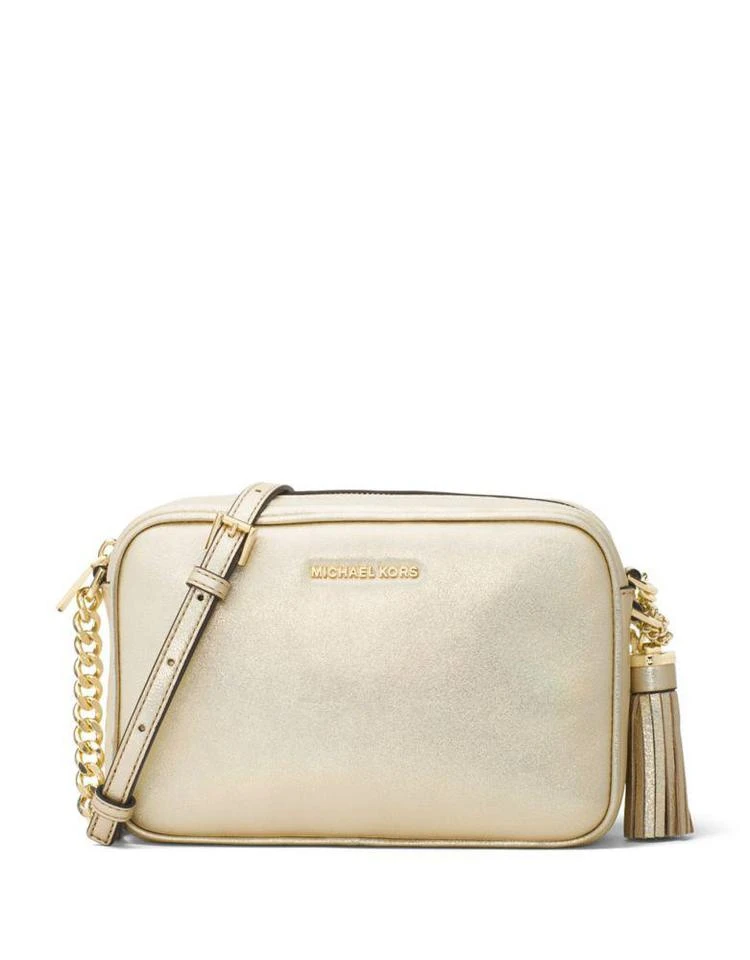 商品Michael Kors|Ginny Leather Camera Bag,价格¥447,第1张图片