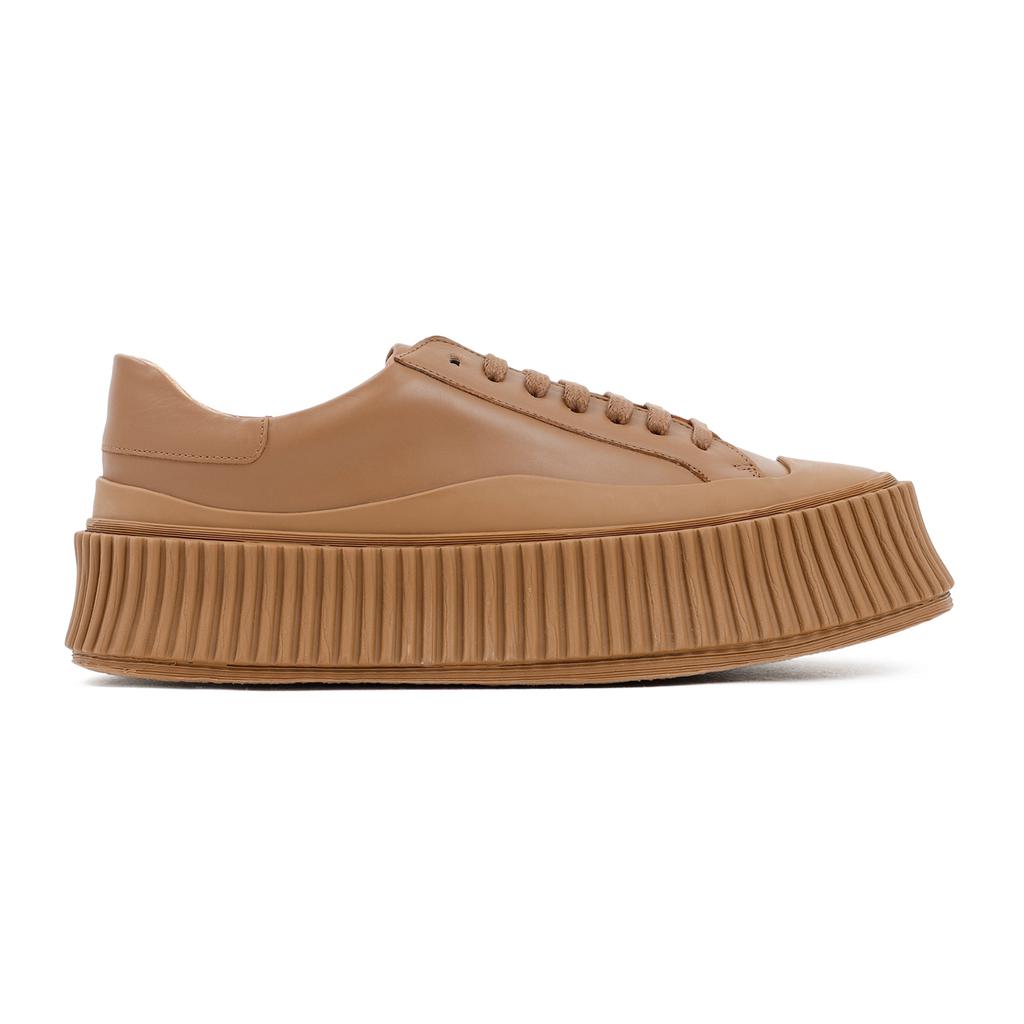 JIL SANDER  LEATHER SNEAKERS SHOES商品第1张图片规格展示