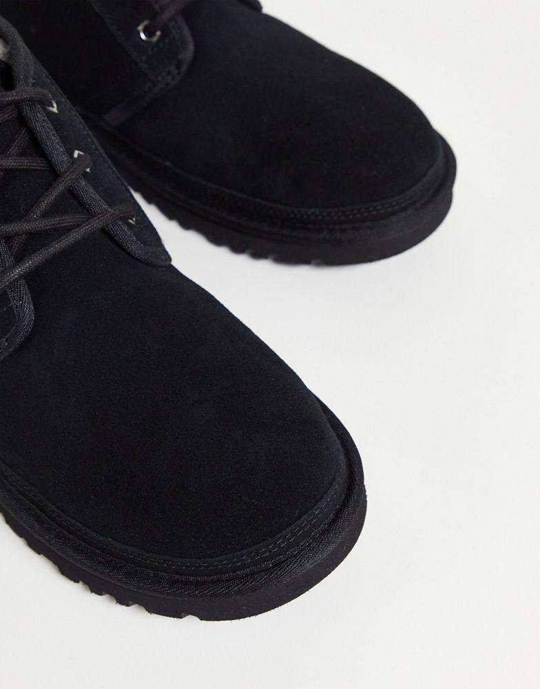 Ugg neumel sheepskin boots in black商品第3张图片规格展示