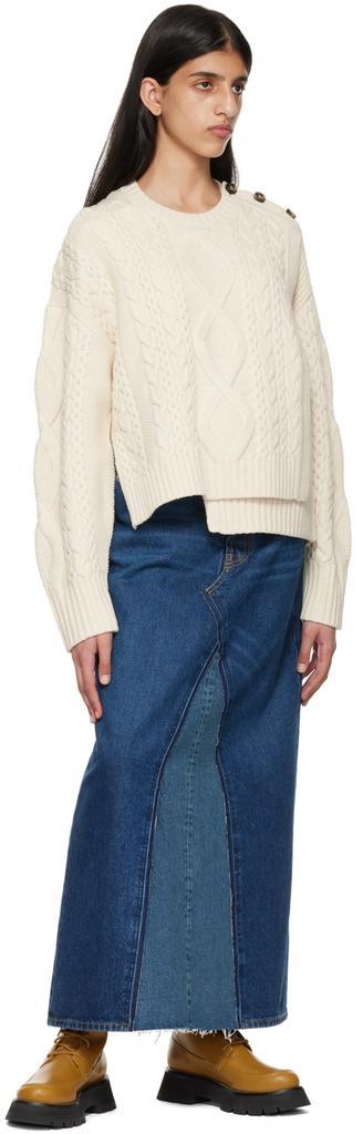 商品3.1 Phillip Lim|Off-White Paneled Sweater,价格¥4938,第6张图片详细描述