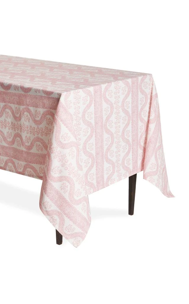 商品MoDA|Moda Domus - Sister Parish For Moda Domus; Dolly Linen Tablecloth - Pink - Moda Operandi,价格¥2201,第1张图片