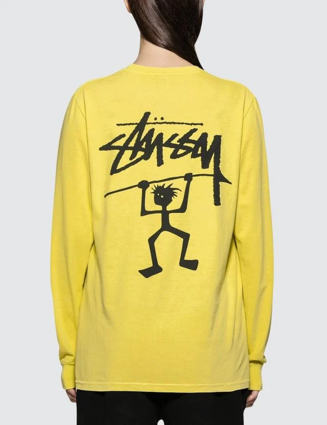 商品STUSSY|Warrior Man Pig. Dyed Long Sleeve T-shirt,价格¥443,第1张图片