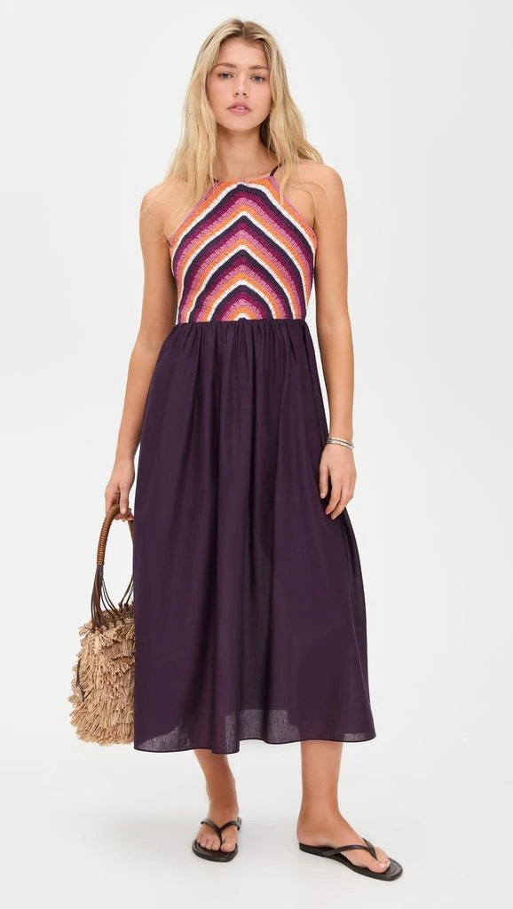 商品Playa Lucila|Crochet Halter Dress,价格¥1149,第4张图片详细描述