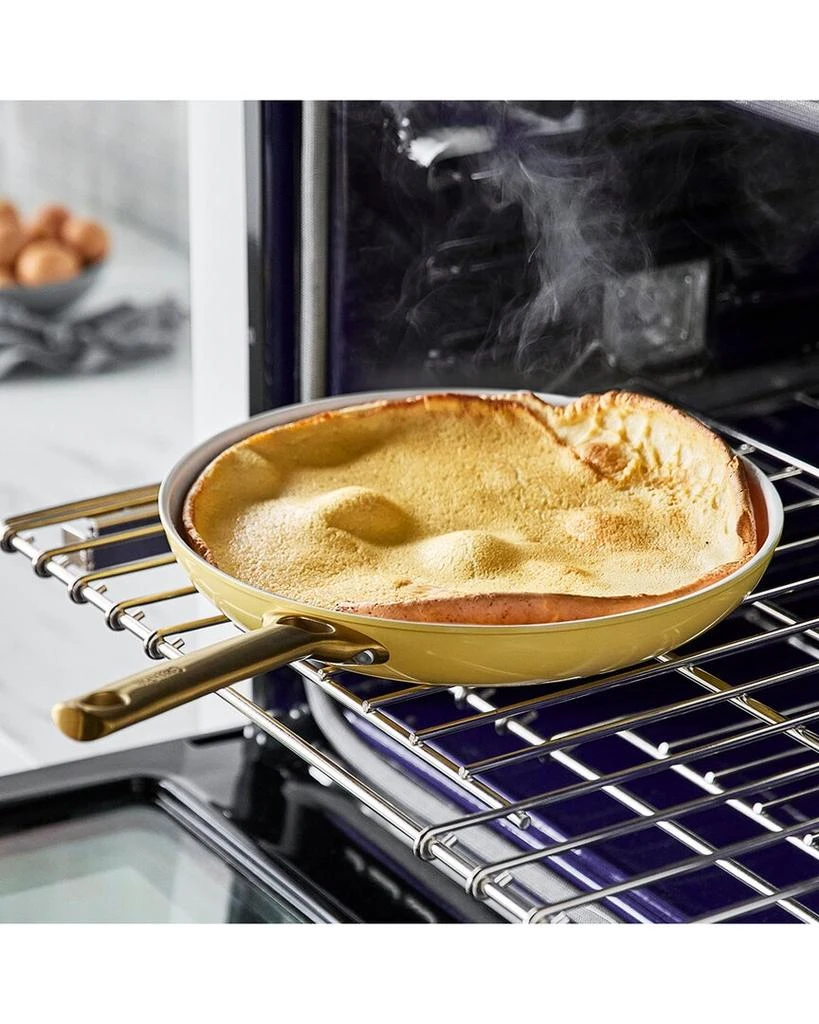 商品Greenpan|GreenPan Sunrise Reserve Ceramic Nonstick Frypan Set,价格¥948,第3张图片详细描述