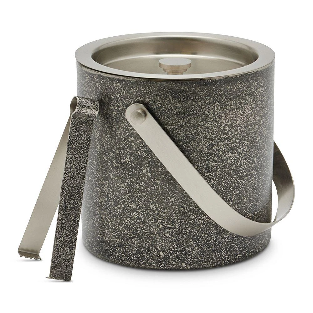 商品Blue Pheasant|Zaxton Lidded Ice Bucket & Tongs,价格¥1077,第1张图片