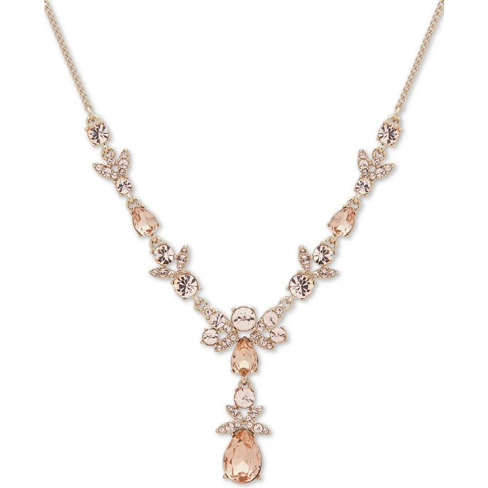 商品Givenchy|Gold-Tone Crystal Lariat Necklace, 16" + 3" extender,价格¥587,第1张图片