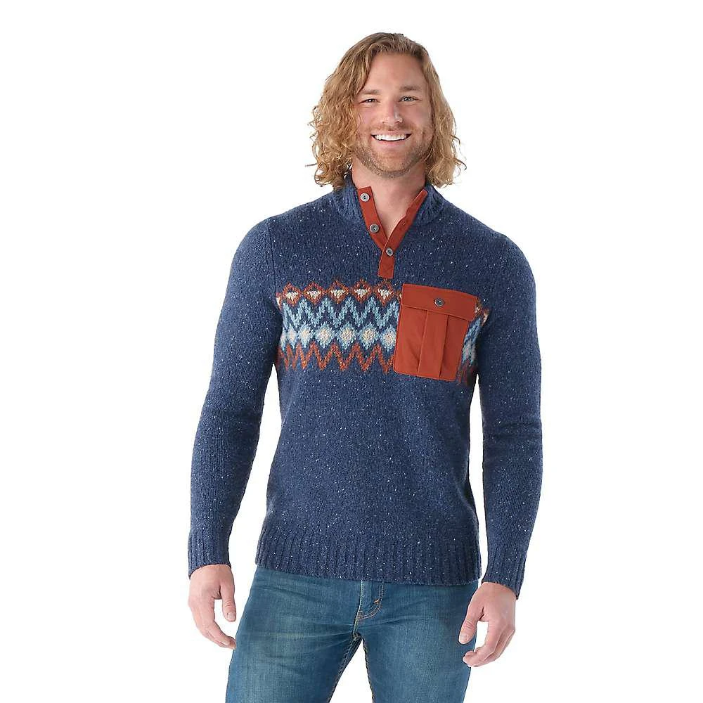 商品SmartWool|Smartwool Men's Heavy Henley Sweater,价格¥1052,第1张图片