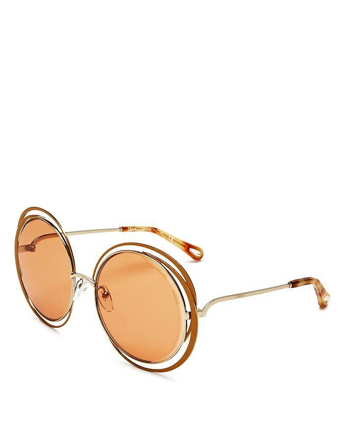 商品Chloé|Women's Round Sunglasses, 59mm,价格¥3924,第3张图片详细描述