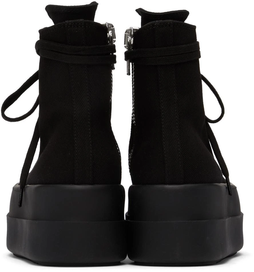 商品Rick Owens|Black Mega Bumper Sneakers,价格¥5306,第2张图片详细描述