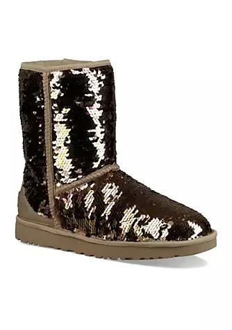 商品UGG|Classic Short Sequin Boots,价格¥1425,第1张图片