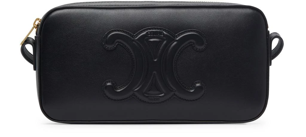 商品Celine|Camera shoulder bag cuir Triomphe in smooth calfskin,价格¥14034,第1张图片