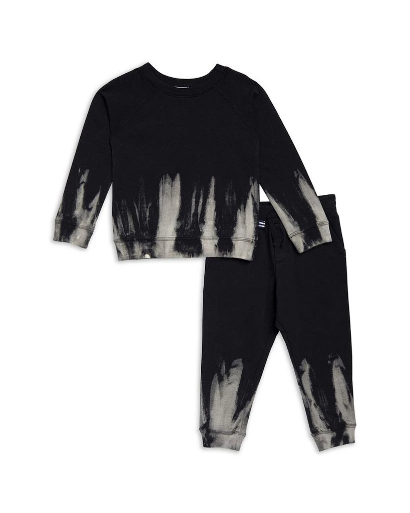 商品Splendid|Boys' Bleach Dye Sweatshirt & Jogger Pants Set - Little Kid,价格¥285,第1张图片详细描述