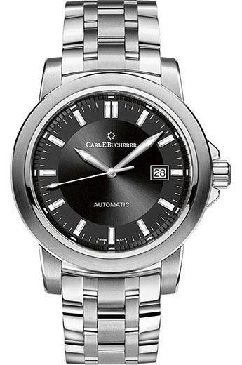 商品Carl F. Bucherer|Patravi Autodate Automatic Black Dial Watch 00.10636.08.33.21,价格¥19742,第1张图片