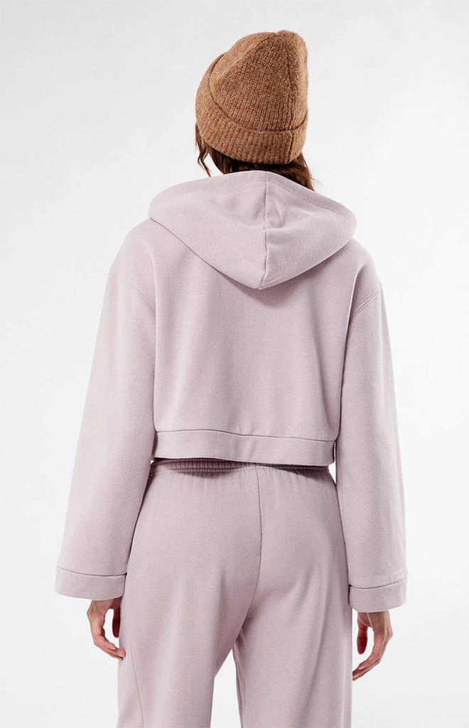 商品PacSun|Pacific Sunwear High Neck Full Zip Hoodie,价格¥194,第4张图片详细描述