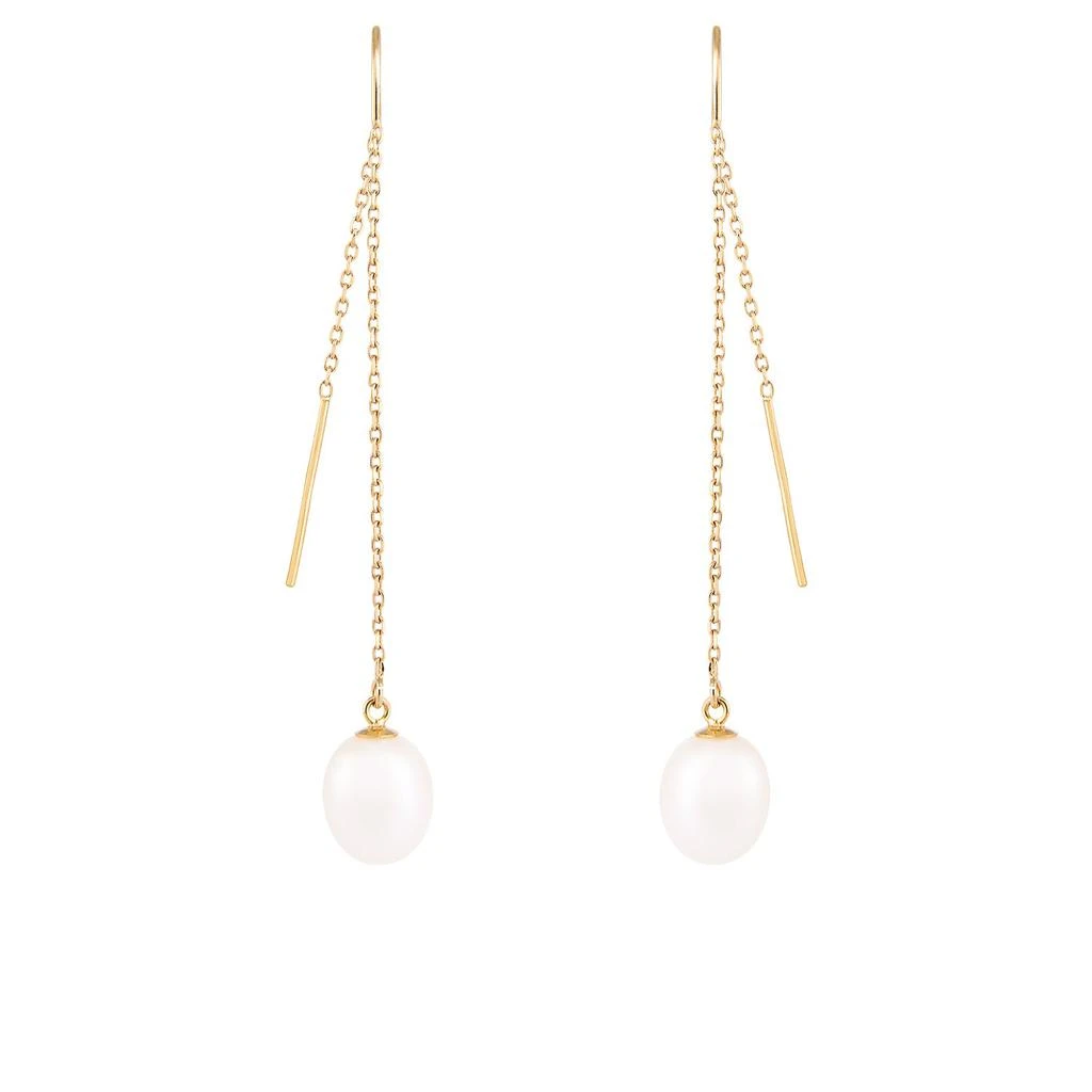 商品Splendid Pearls|7.5-8mm Pearl Earrings,价格¥1199,第3张图片详细描述