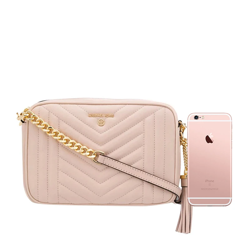 Michael Kors 迈克高仕 粉色女士斜挎包 32H9GT9M2T-SOFTPINK 商品