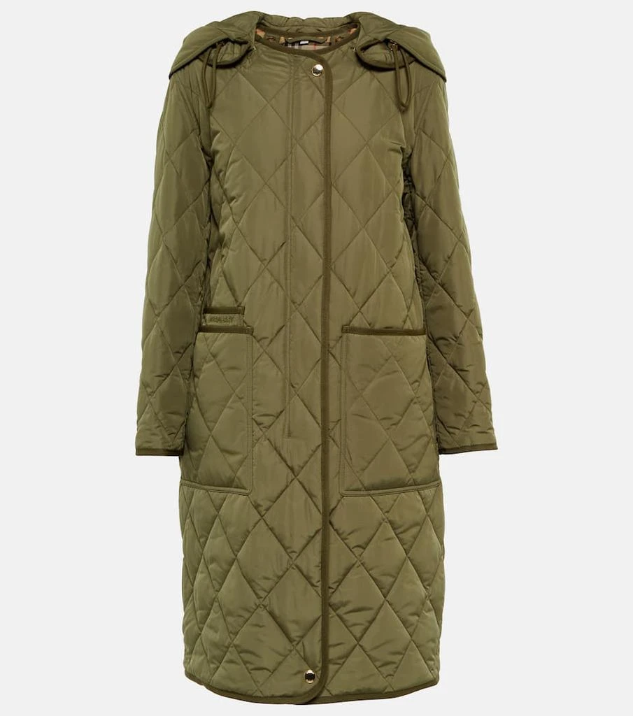 商品Burberry|Convertible quilted coat,价格¥13195,第1张图片