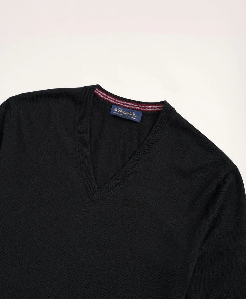 商品Brooks Brothers|Big & Tall Merino Wool V-Neck Sweater,价格¥496,第2张图片详细描述