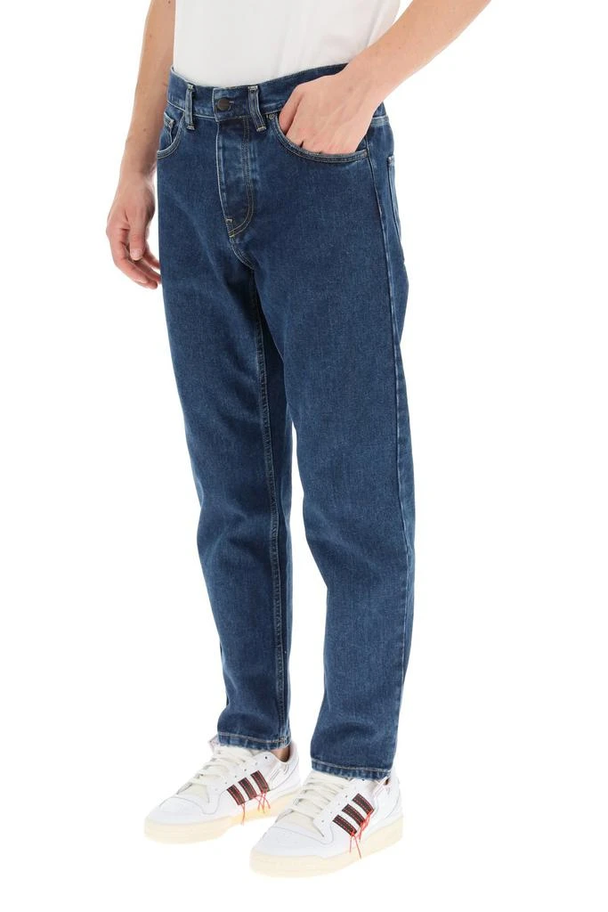 商品Carhartt|Carhartt WIP Newel Logo-Patch Straight-Leg Jeans,价格¥741,第3张图片详细描述