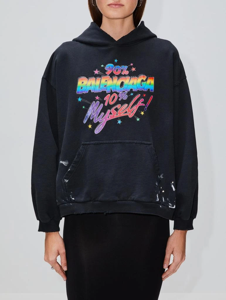 商品Balenciaga|90/10 Small Fit Hoodie,价格¥2954,第3张图片详细描述