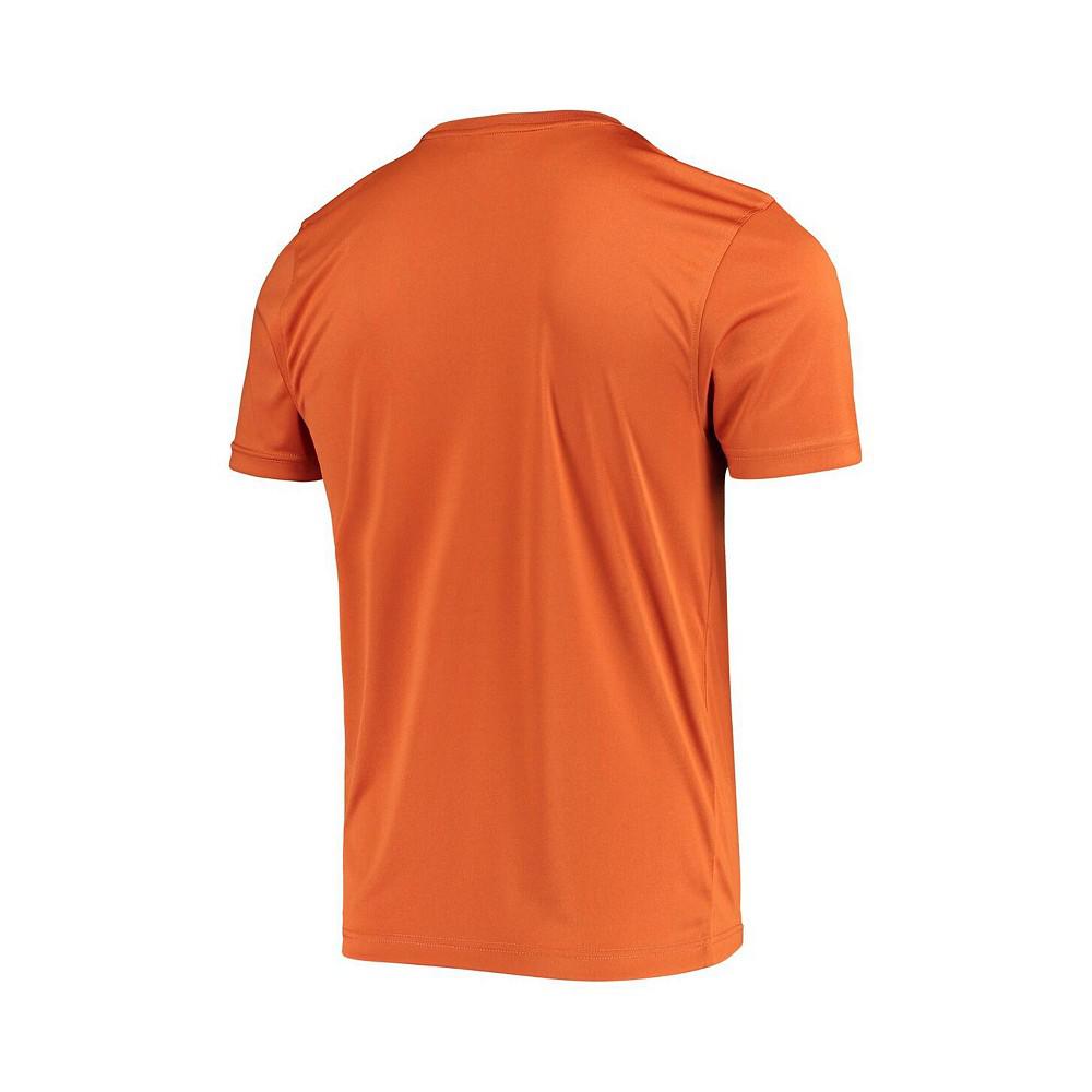 Men's Texas Orange Texas Longhorns Wordmark Slash T-shirt商品第4张图片规格展示