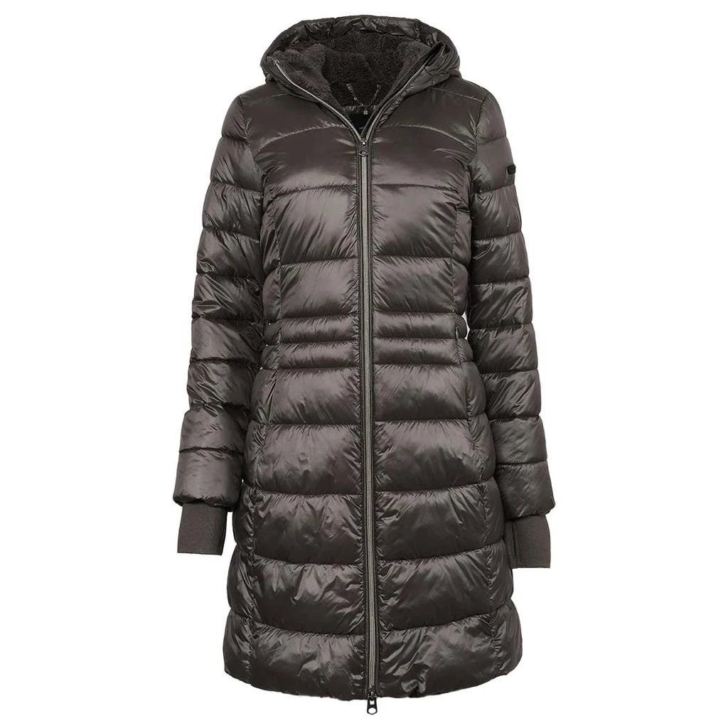 商品Lucky Brand|Lucky Brand Women's Knee Length Cozy Lined Zip Front Puffer,价格¥379,第2张图片详细描述