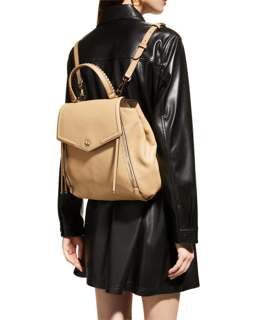 商品Michael Kors|Freya Convertible Leather Backpack,价格¥1887,第4张图片详细描述