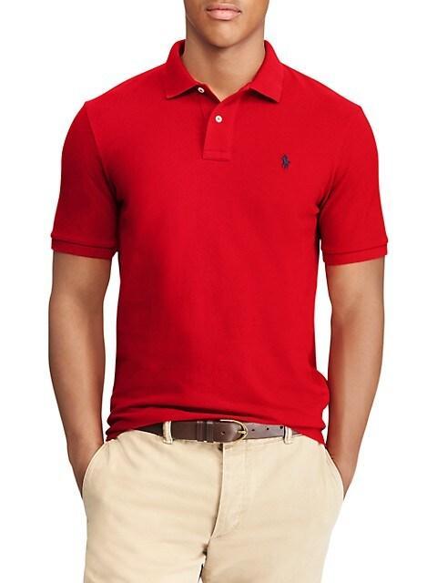 商品Ralph Lauren|The Iconic Mesh Polo Shirt,价格¥809,第5张图片详细描述