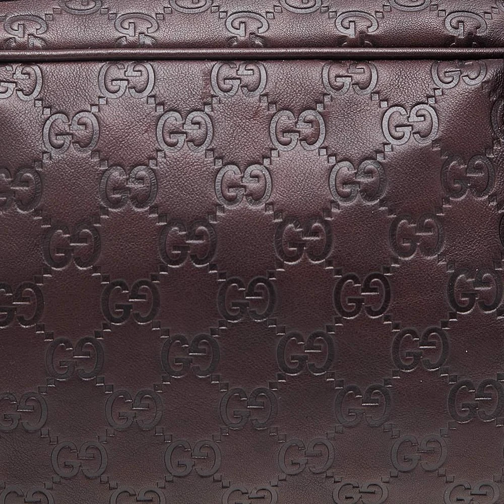 商品[二手商品] Gucci|Gucci Dark Brown Guccissima Leather Princy GG Boston Bag,价格¥3473,第5张图片详细描述
