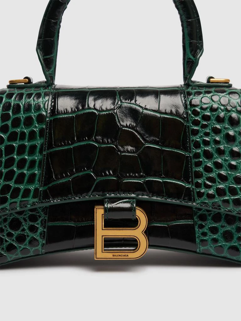 商品Balenciaga|Xs Hourglass Embossed Leather Chain Bag,价格¥21652,第4张图片详细描述