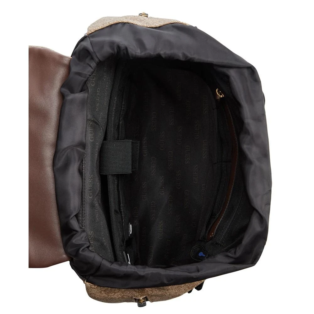 商品GUESS|Men's Salameda Quattro G All-Over Logo Backpack,价格¥732,第3张图片详细描述