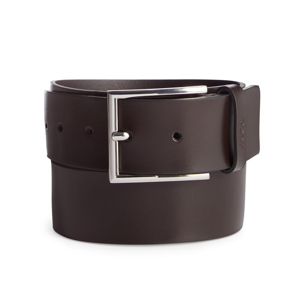 Men's Giaspo Leather Dress Belt商品第1张图片规格展示