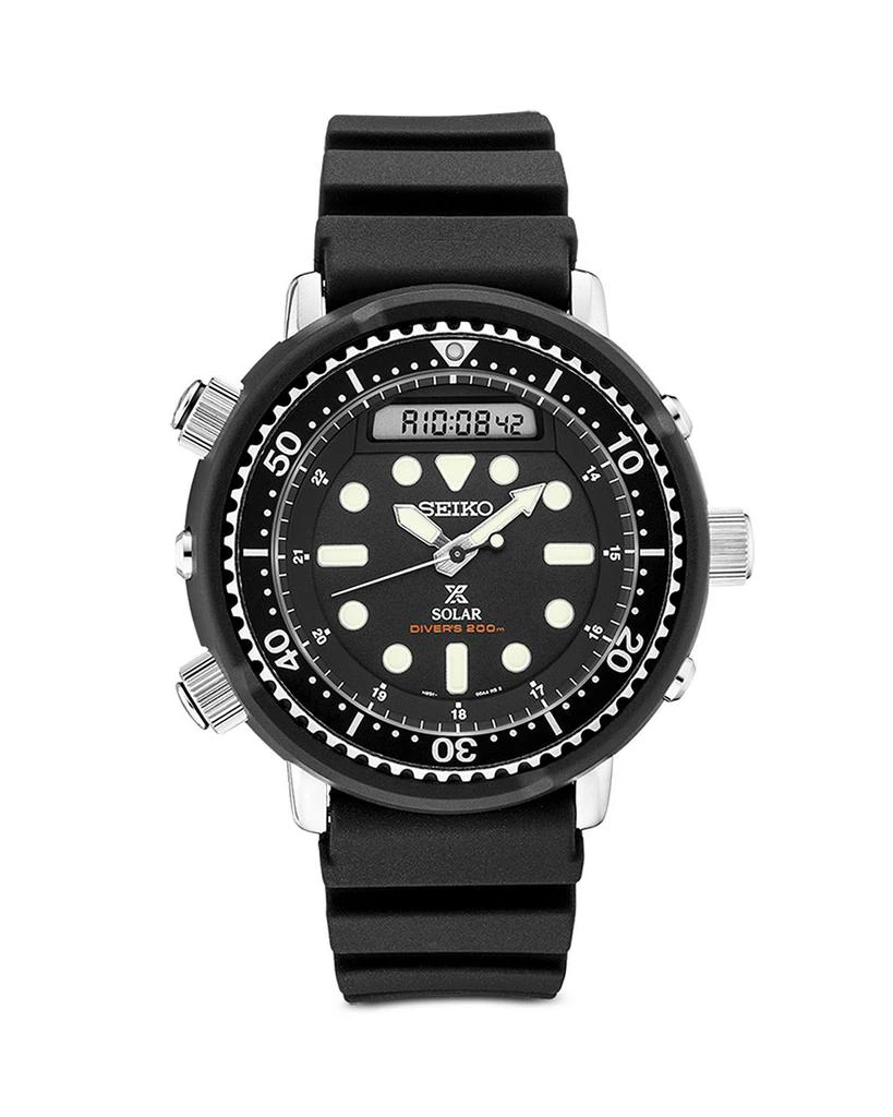 商品Seiko|Seiko Prospex Solar Hybrid Diver Watch, 47.8mm,价格¥4050,第1张图片