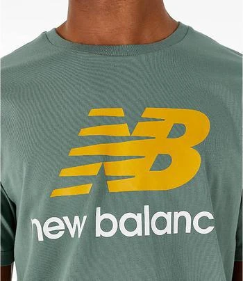 商品New Balance|Men's New Balance Essentials Stacked Logo T-Shirt,价格¥112,第1张图片