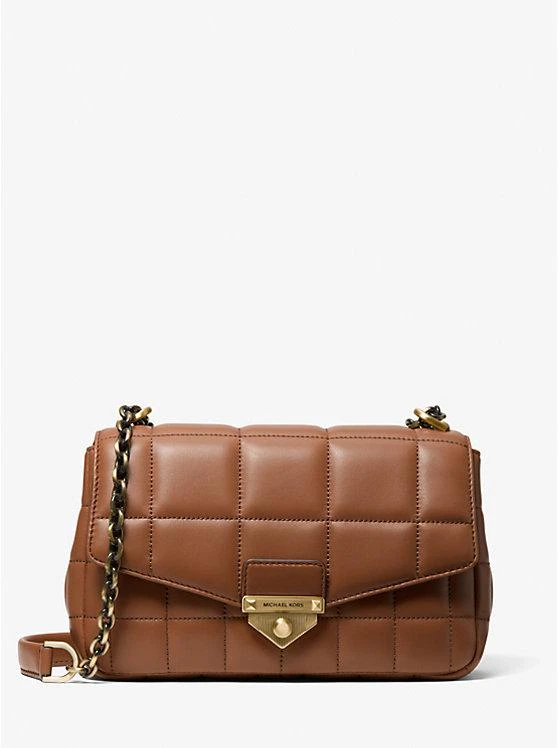 商品Michael Kors|SoHo Large Quilted Leather Shoulder Bag,价格¥2988,第1张图片