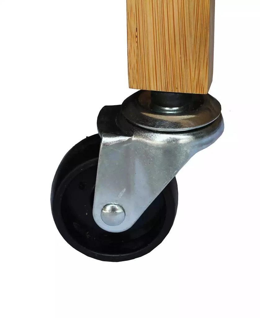 商品Oceanstar|Bamboo Kitchen Trolley,价格¥612,第5张图片详细描述