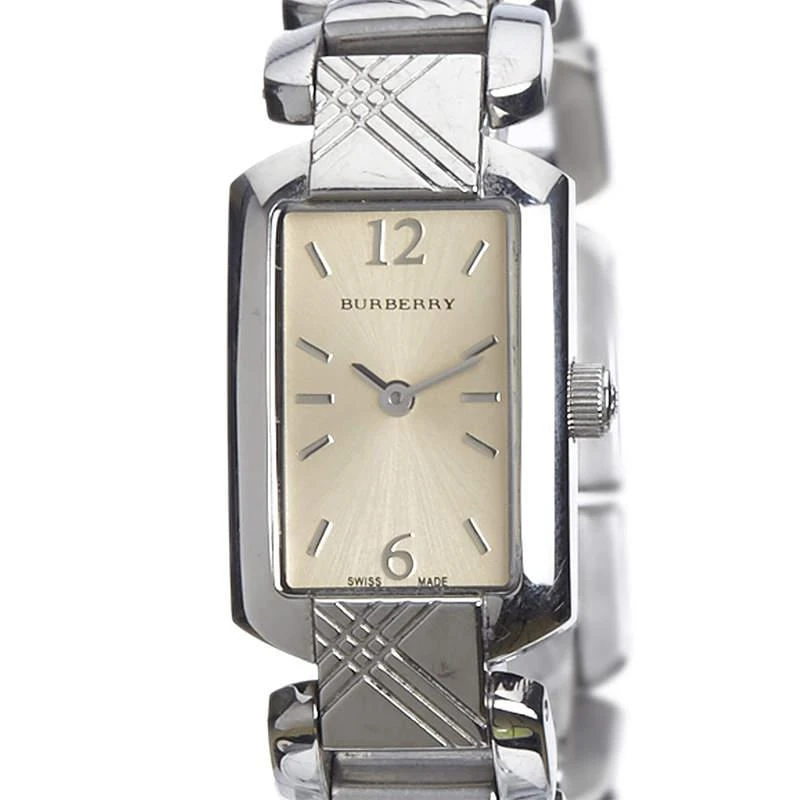 商品[二手商品] Burberry|Burberry Silver Stainless Steel Signature BU4212 Women's Wristwatch 18MM,价格¥1564,第1张图片