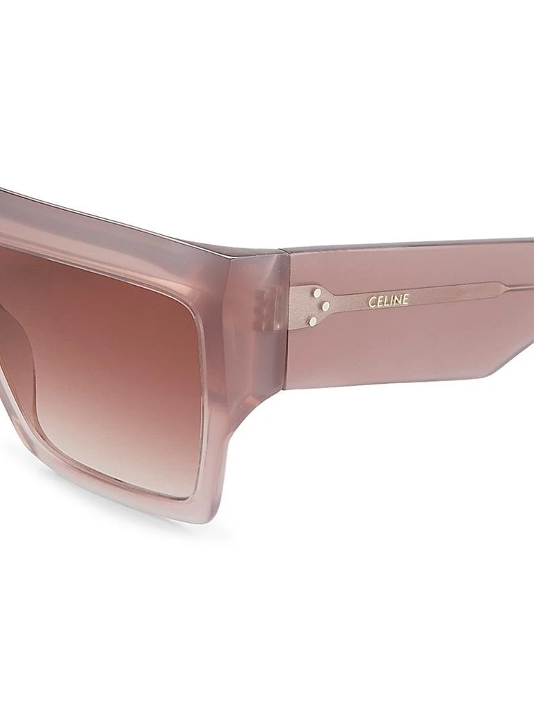 商品Celine|Translucent Rectangular Shield Sunglasses,价格¥3433,第3张图片详细描述