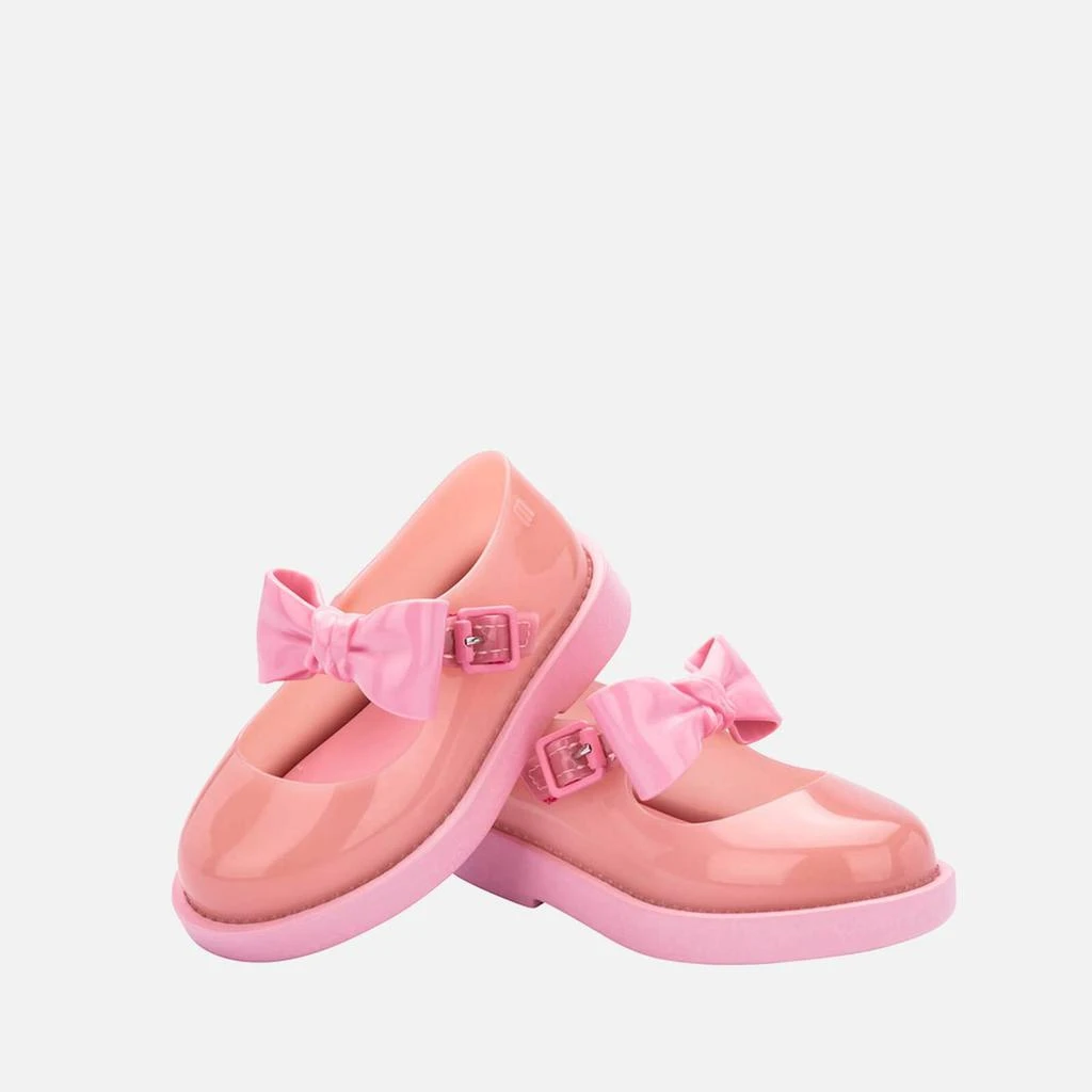 商品Mini Melissa|Mini Melissa Girls' Lola Bow Ballet Flat Sandals - Pink,价格¥171,第3张图片详细描述