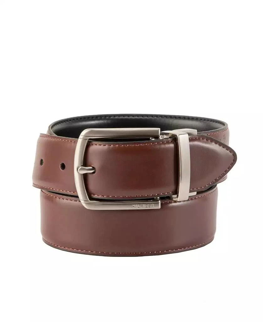 商品Tommy Hilfiger|Men's Reversible Textured Stretch Casual Belt, Created for Macy's,价格¥314,第2张图片详细描述