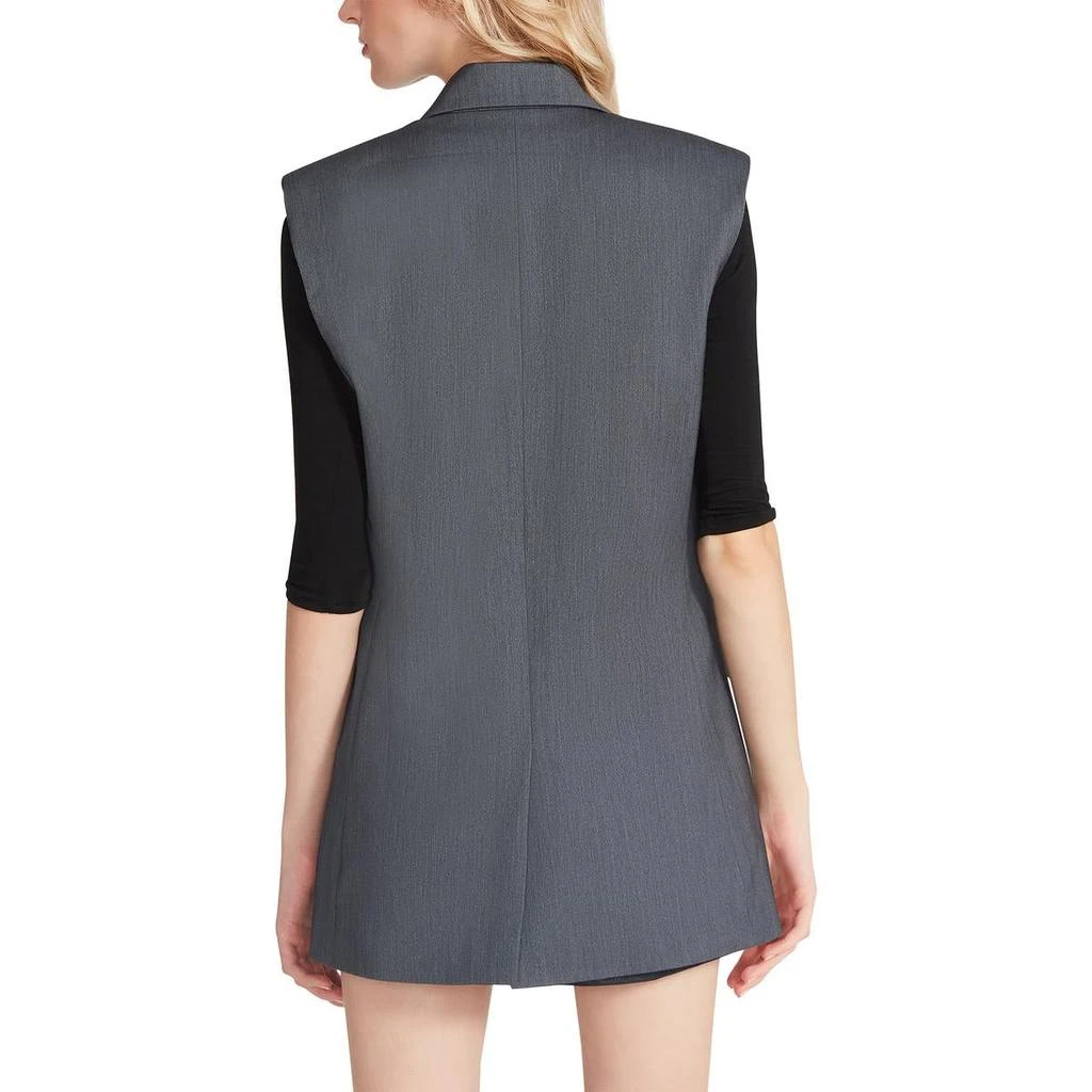 商品Steve Madden|Clare Womens Shoulder Pads Collared Vest,价格¥661-¥743,第1张图片详细描述