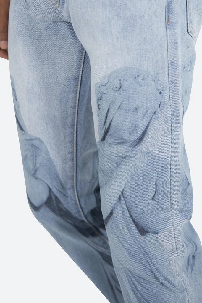 D206 Overlay Straight Denim - Blue 商品