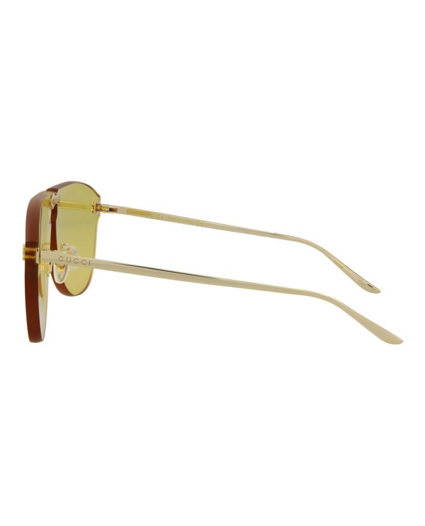 商品Gucci|Aviator Metal Sunglasses,价格¥733,第5张图片详细描述