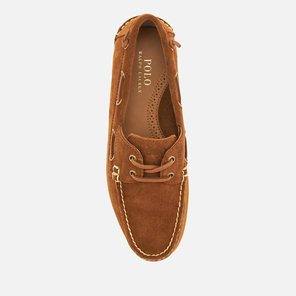 商品Ralph Lauren|Polo Ralph Lauren Men's Merton Suede Boat Shoes,价格¥1427,第3张图片详细描述