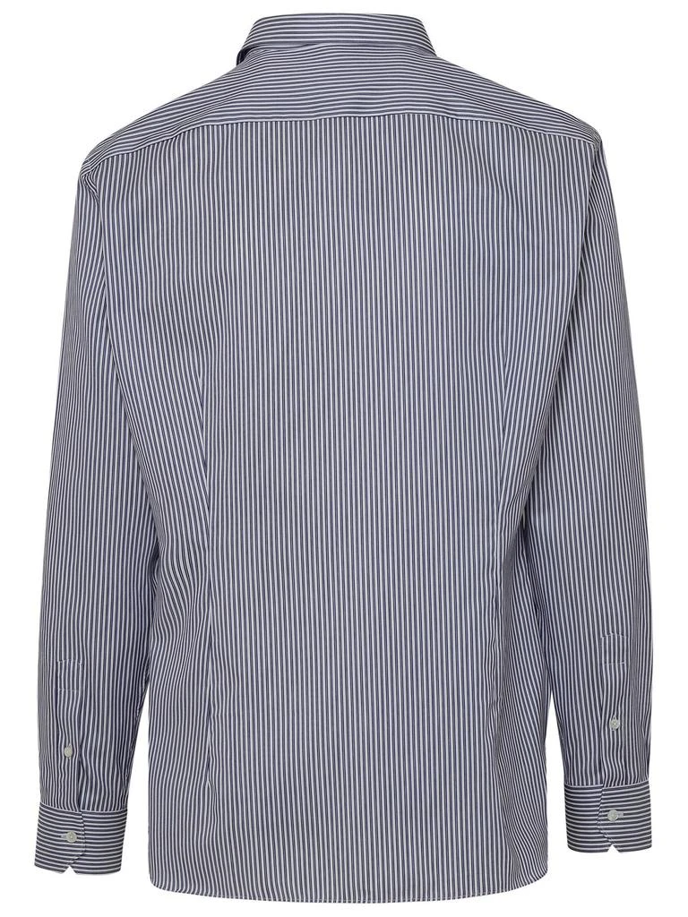 商品Zegna|Z Zegna Striped Buttoned Long Sleeved Shirt,价格¥2641,第2张图片详细描述