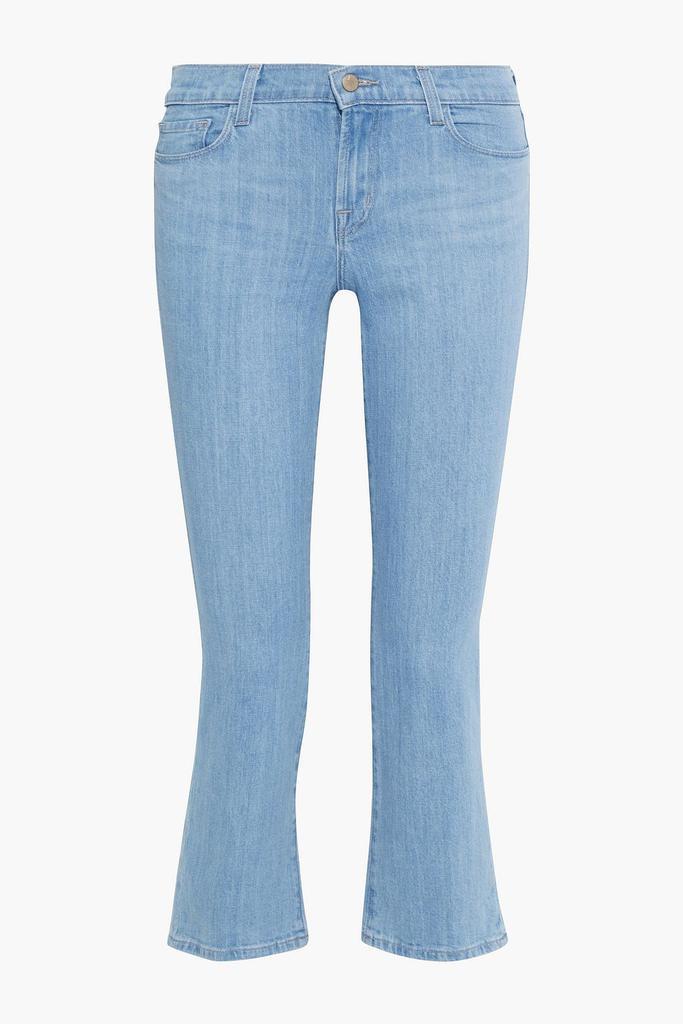 商品J Brand|Selena cropped mid-rise bootcut jeans,价格¥485,第1张图片